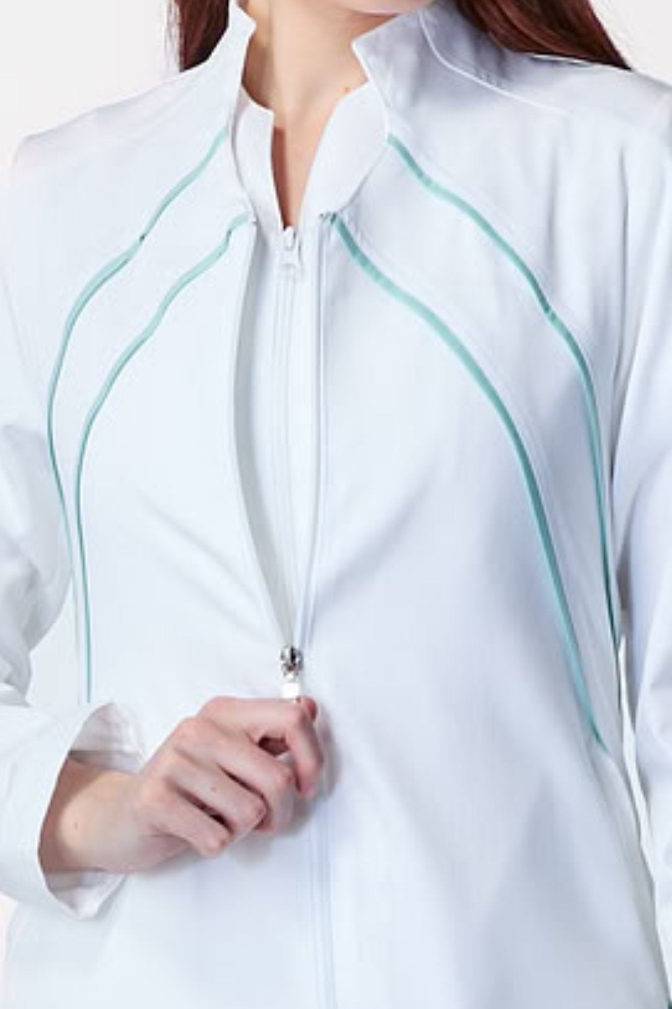 emanno-auracoat-cotton-zelena-detalj