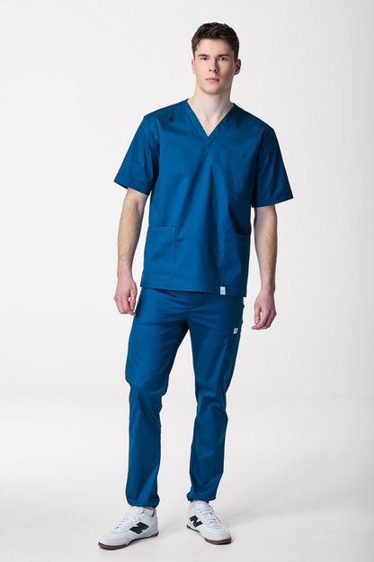 emanno-axis-cotton-petrolej plava-prednja
