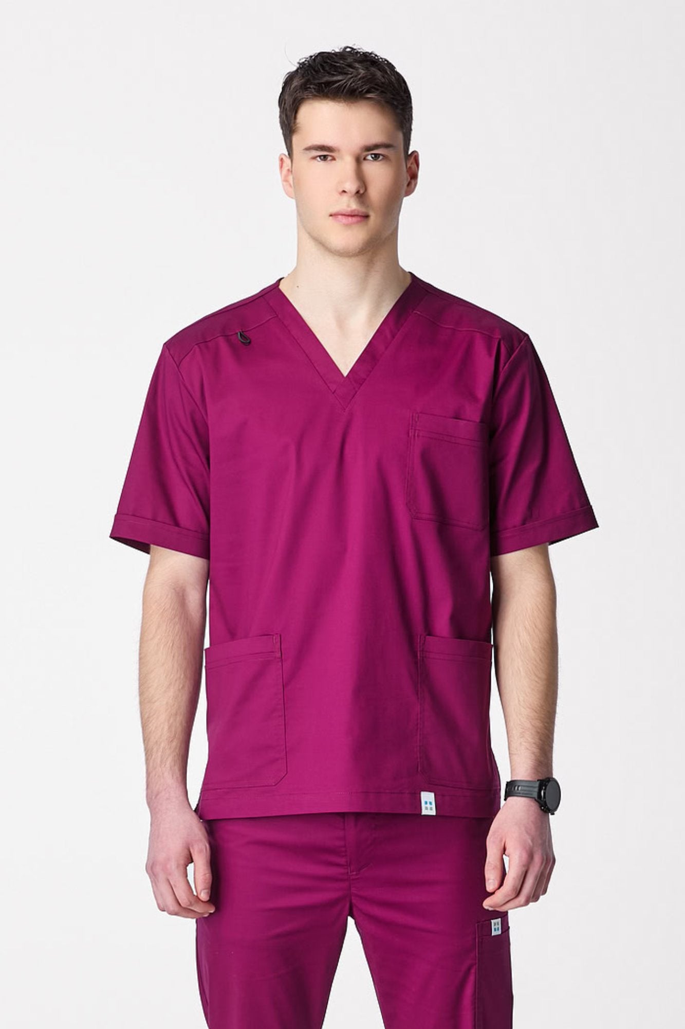 emanno-axis-cotton-tamna magenta-prednja