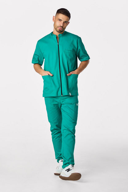 emanno-care-cotton-hirurško zelena-prednja