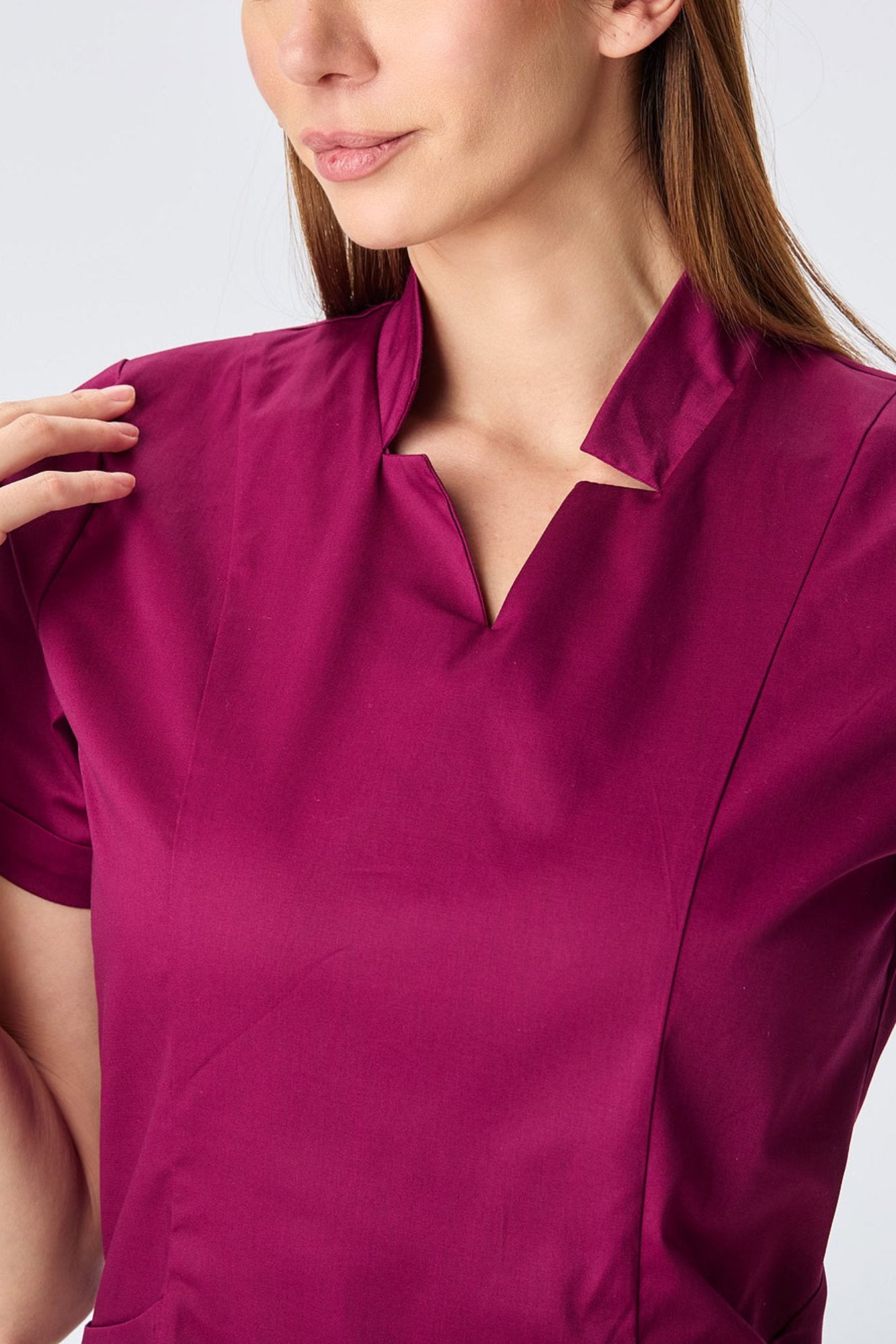 emanno-echo-cotton-tamna magenta-detalj