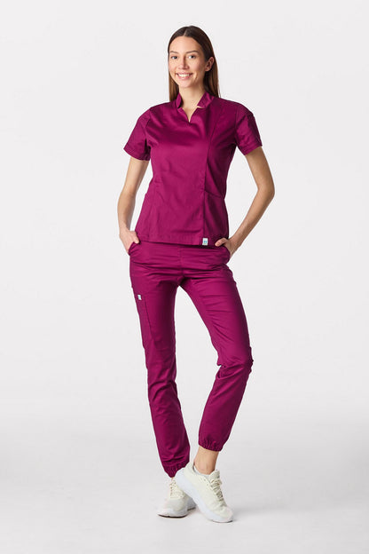 emanno-echo-cotton-tamna magenta-prednja