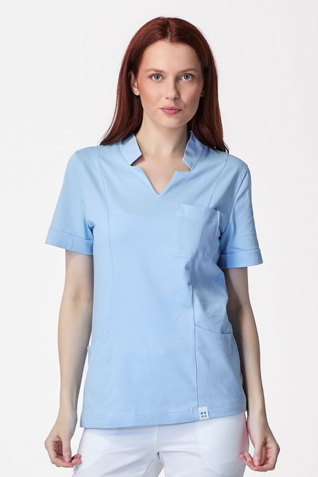 emanno-echofit-cotton-svetlo plava-prednja