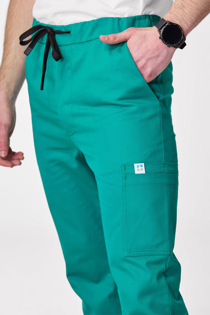 emanno-force-cotton-hirurško zelena-detalj2