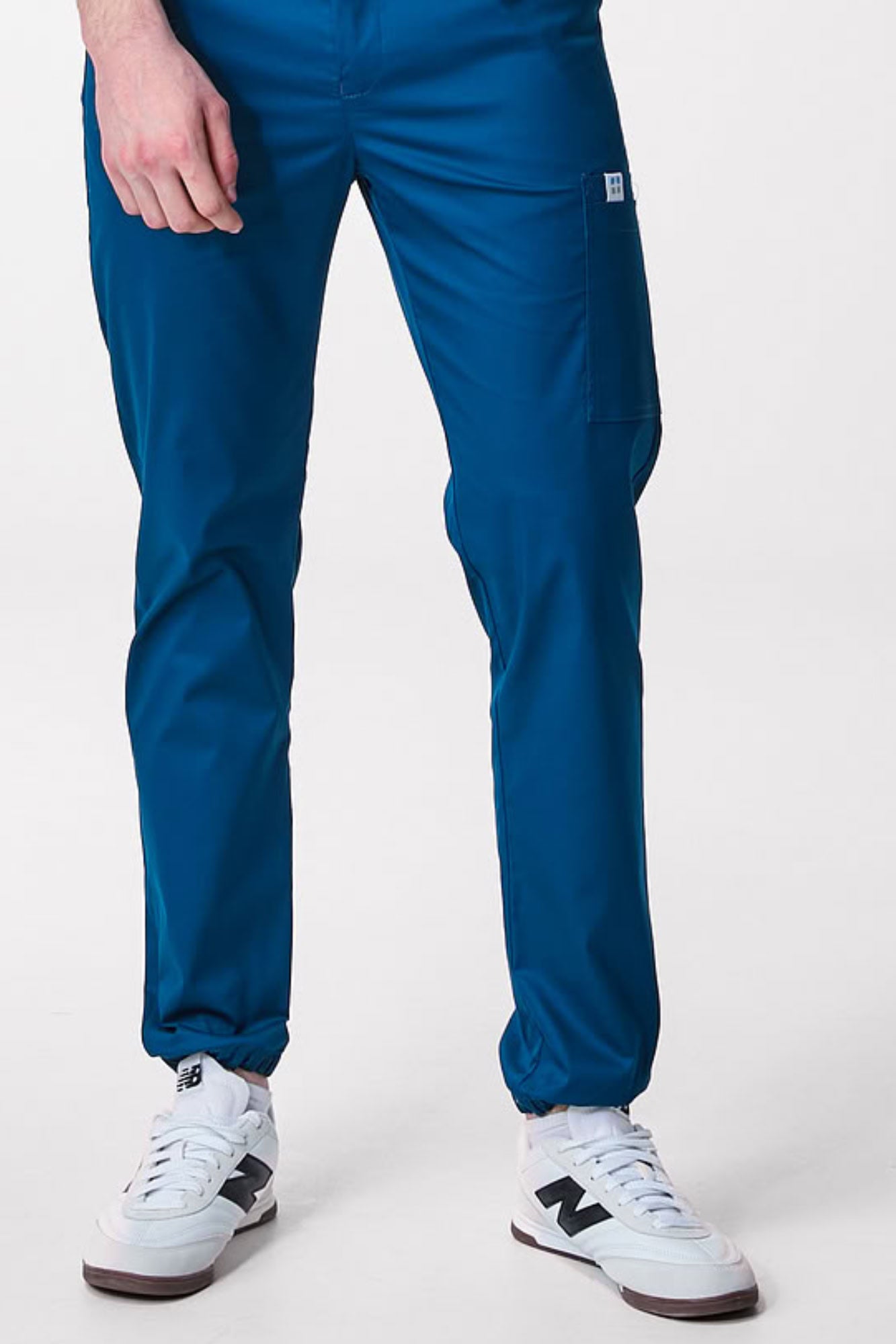 emanno-force-cotton-petrolej plava-detalj