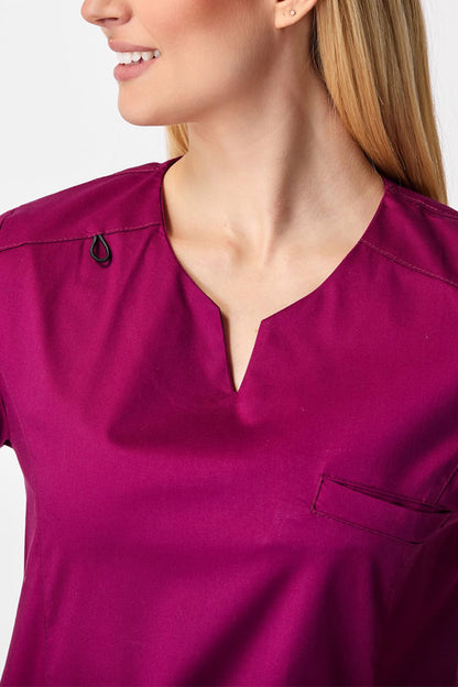 emanno-nova-cotton-tamna magenta-detalj