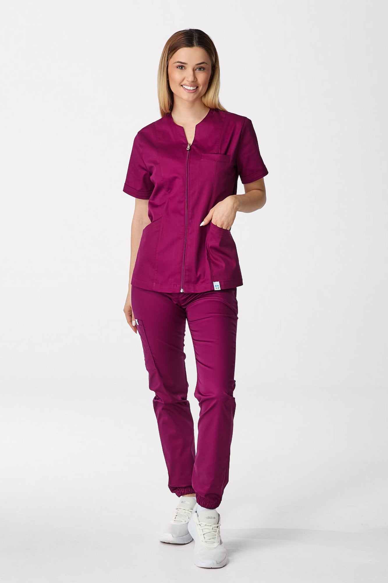 emanno-pulse-cotton-tamna magenta-prednja