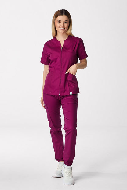 emanno-pulse-cotton-tamna magenta-prednja