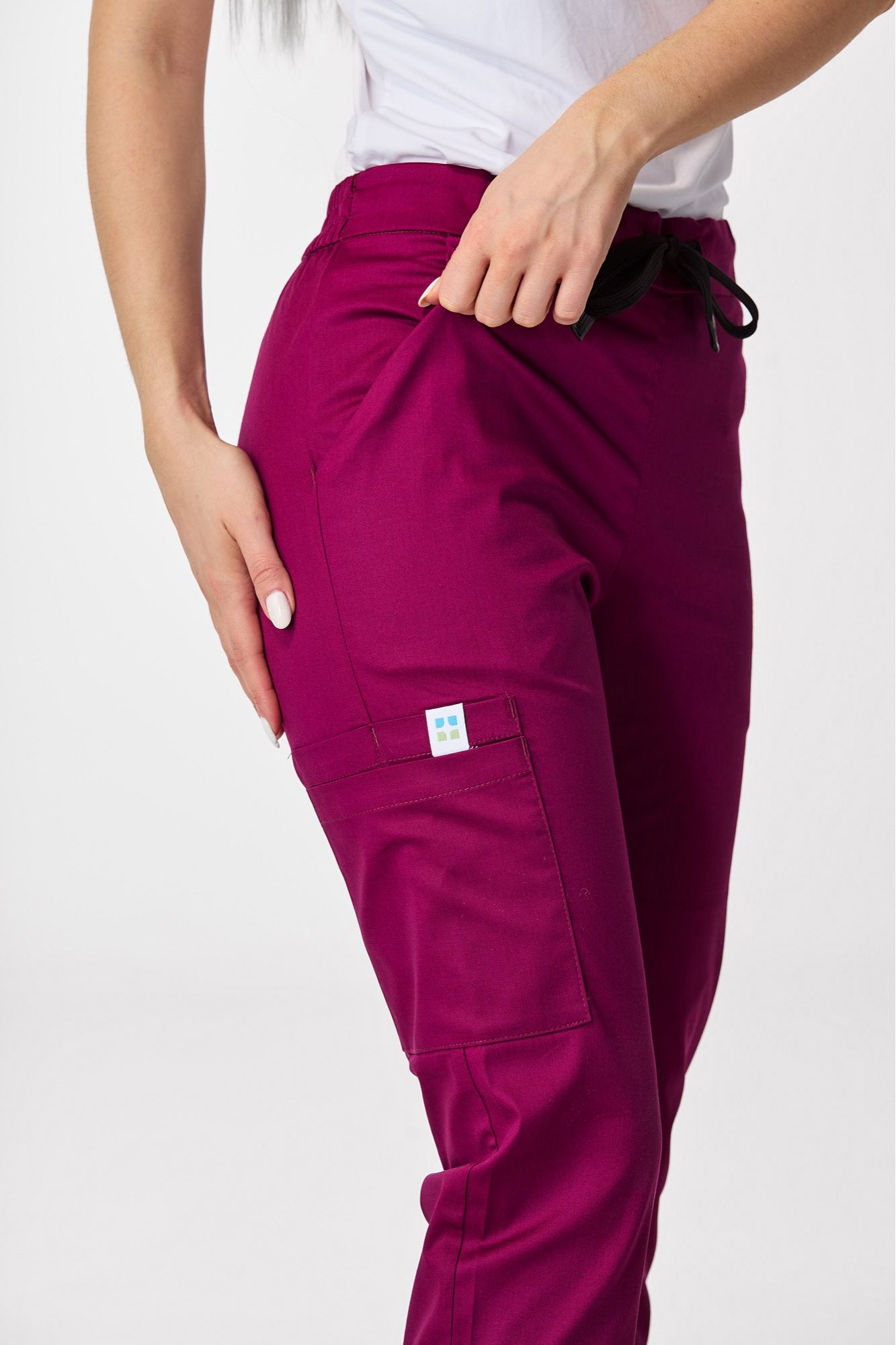 emanno-rise-cotton-tamna magenta-detalj2