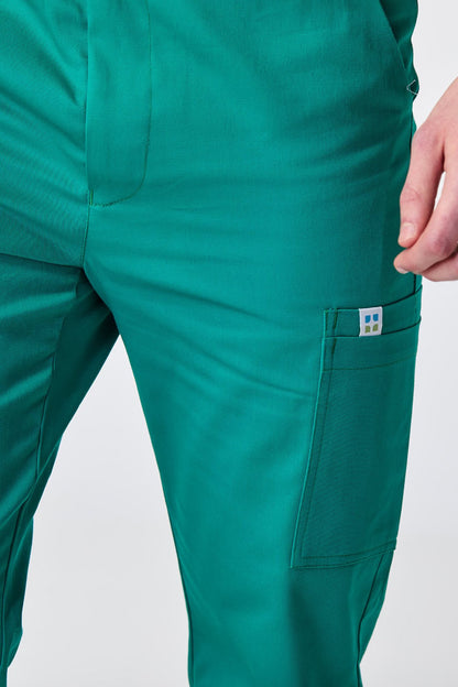 emanno-shift-cotton-hirurško zelena-detalj