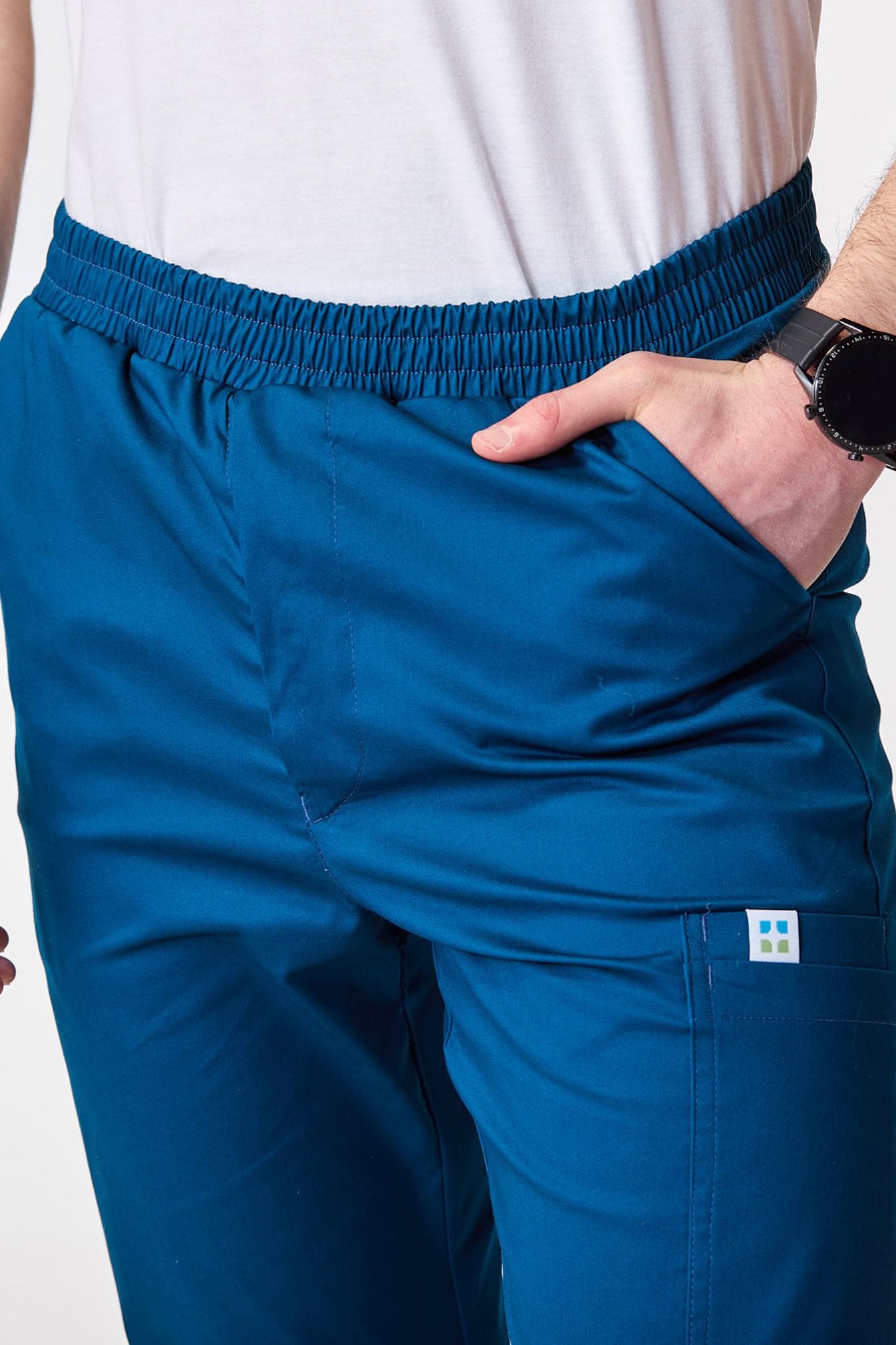 emanno-shift-cotton-petrolej plava-detalj2
