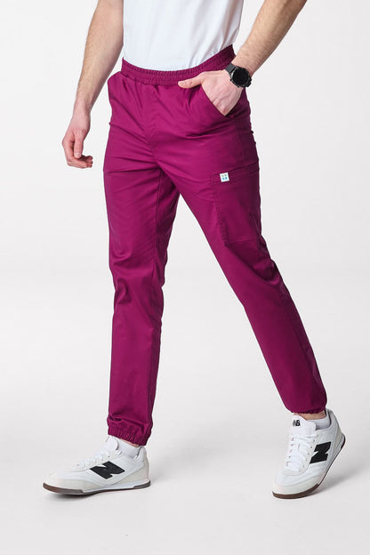 emanno-shift-cotton-tamna magenta-strana